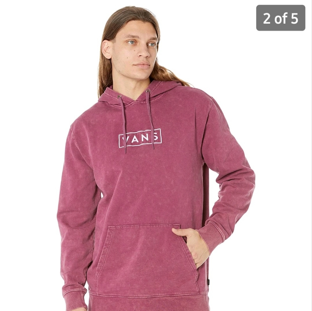 Vans Embroidered Logo Hoodie Sz S NWT